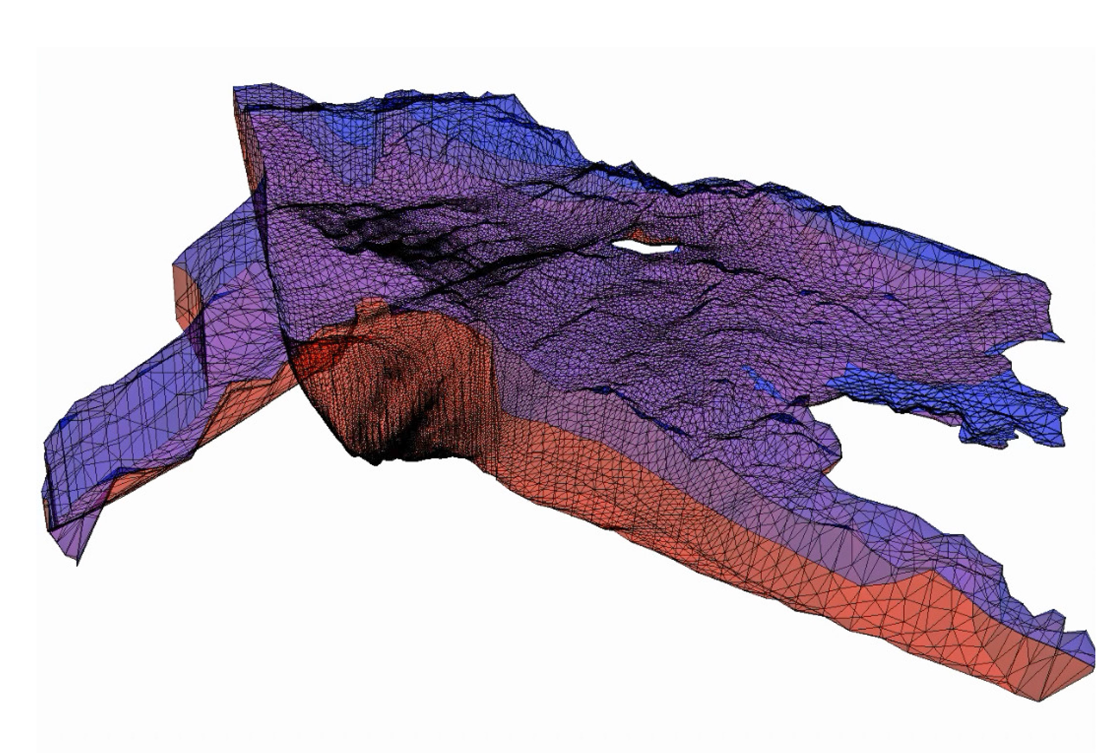 Пример применения: ГЕОПОЛИС – 3D-модель полигона закачки ЖРО «Северный» (объект НО РАО)