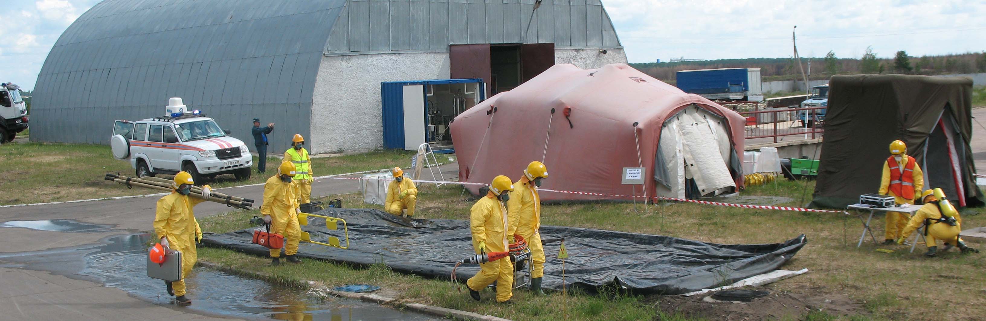 Учения «Нововоронеж-2011» в Нововоронежском филиале Аварийно-технического центра СПб (июнь 2011 г.)