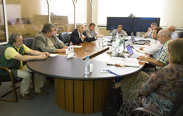 Рабочий визит делегации IRSN в ИБРАЭ РАН, 2013 г.